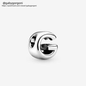 Pandora Letter G Alphabet Charm